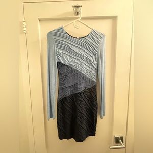 Torn by Ronny Kobo Minidress - Blue (Size S)